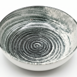 Rustic Swirl Pattern Ceramic Serving Bowl MS Department Store Oman