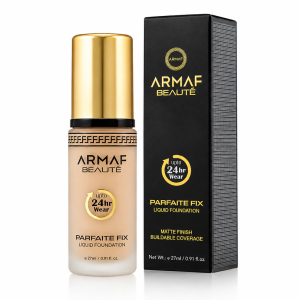 Armaf Beaute Beaute Parfaite Fix Liq Foundation - 02 Porcelain MS Department Store Oman