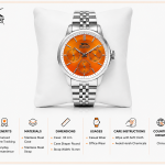 Slazenger Sunset Orange Multi-Function Watch MS Department Store Oman