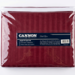 Cannon Stripe 200Tc Bed Sheet Single 2Pc 168X250 MS Department Store Oman