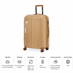 SONADA ABS & WHEELS TROLLEY  21 CHAMPAGNE
