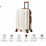SONADA ABS & WHEELS TROLLEY 29" WHITE