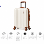 SONADA ABS & WHEELS TROLLEY 25" WHITE