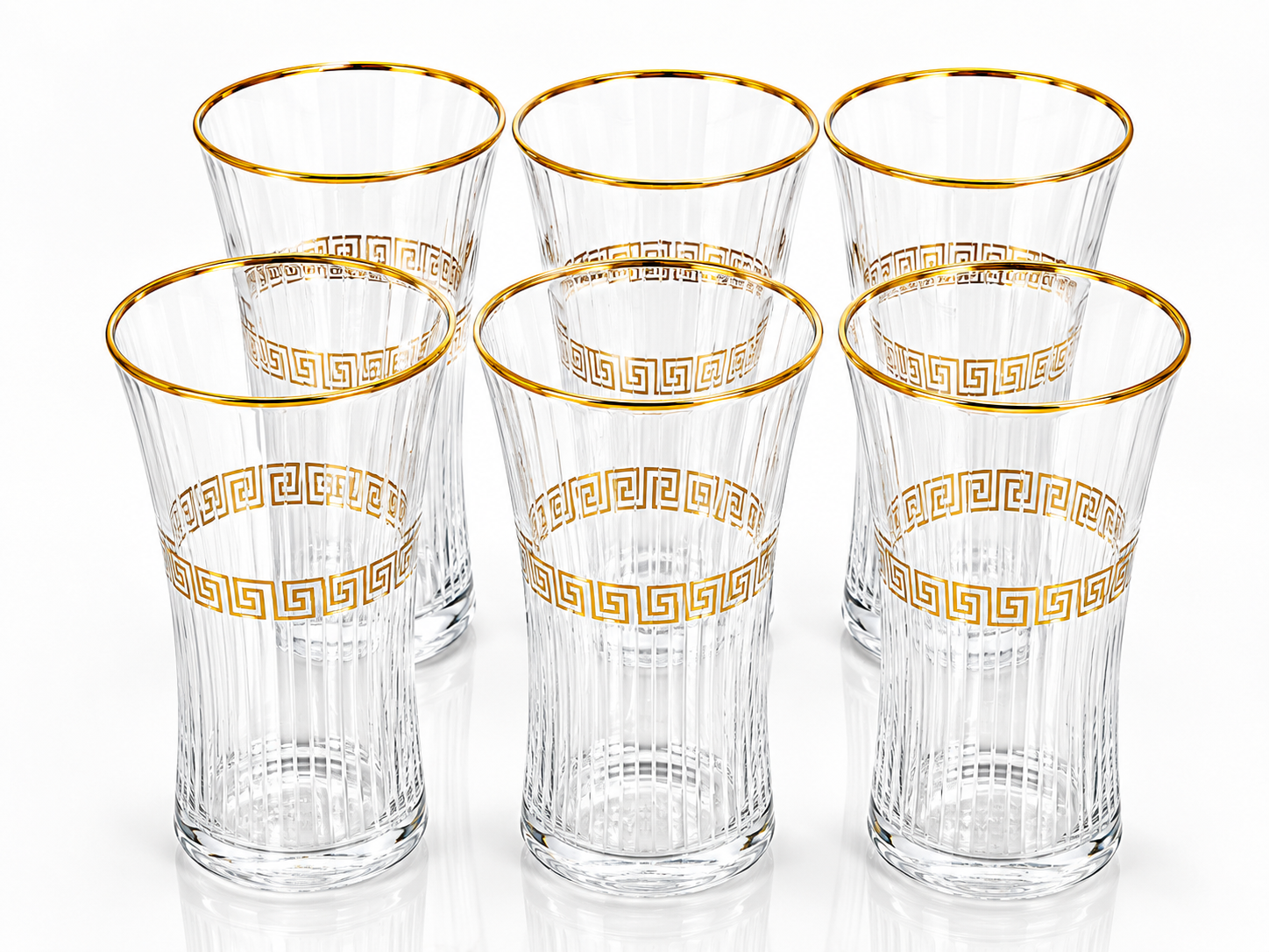 6 Piece Azur Beverage Set MS Department Store Oman