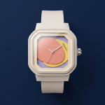 Panmila White Case+Colorful Dial MS Department Store Oman