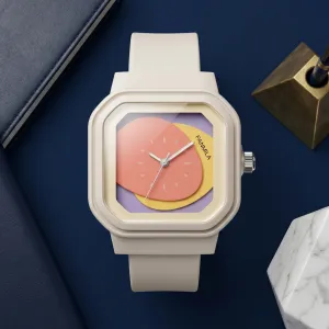 Panmila White Case+Colorful Dial MS Department Store Oman