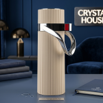 Crystal Teapot Airbag 1 L Beige W/Sr 1*12 MS Department Store Oman