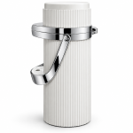 Crystal House Teapot Airbag 1.9 Loff White With Silver Accents 1×6