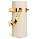 Crystal House Teapot Airbag 1.9 L Beige With Gold 1×6
