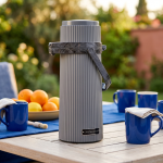 Crystal Teapot Airbag 1.9 L D-Grey W/Wd 1*6 MS Department Store Oman