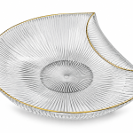 Elite Houseware Glass Bowl Gilded MS Department Store Oman