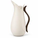 Crystal Housevacuum Flask 1.0L Beige+Wood 1×12