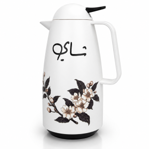 Crystal Vacuum Flask - Milk White J1*12 MS Department Store Oman