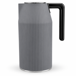 Regal1.0Ltr. Plastic Body Black Vaccum Flask [Glass Liner]