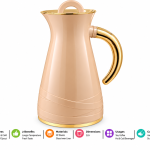 Regall 1.0Ltr.  Plastic Body Vacuum Jug [Golden 4-Colorsassorted]