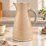 Regall 1.0Ltr.  Plastic Body Vacuum Jug [Silver 4-Colors Assorted]