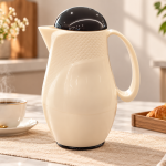 Regall 1.0Ltr.  Plastic Body Vacuum Jug [Jet Black 4-Colorsassorted]