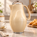 Regall 1.0Ltr.  Plastic Body Vacuum Jug [Silver 4-Colors Assorted]