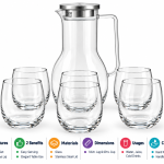 Regal - 7 Pieces Set  [1.8Ltr. Jug & 6Pcs. Cups]