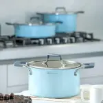 10 Pcs Nubira Series Crystal Ceramic Cookwarenavy MS Department Store Oman