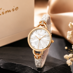 Kimio Rose Gold Plating +White Dial MS Department Store Oman