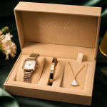 Kimio Rose Gold Plating+White Dial MS Department Store Oman