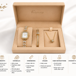 Kimio Gold Plating+White Dial MS Department Store Oman