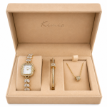 Kimio Gold Plating+White Dial MS Department Store Oman