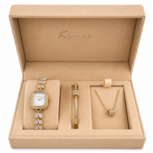 Kimio Gold Plating+White Dial MS Department Store Oman
