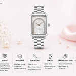 Kimio Silver Plating+Blue Dial MS Department Store Oman