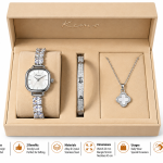 Kimio Women'S Silver Plating+White Band