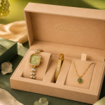 Kimio Rose Gold Plating+Green Dial MS Department Store Oman