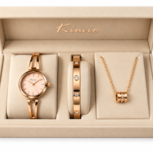 Kimio Women'S Rose Gold Plating +Rose Gold Dial