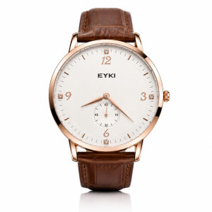 Eyki Rose Gold Plating+White Dial MS Department Store Oman