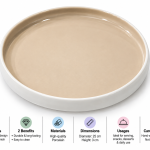 Elite Houseware Porcelain Plate MS Department Store Oman