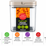 Elite Houseware Food Storage Container 1500 Ml MS Department Store Oman