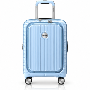 Verage Rome Monti Pp Trolley 4W 29" All With Front Pocket Sky Blue MS Department Store Oman
