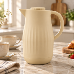 Crystal House Vacuum Jug 1.0L -Beige