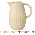 Crystal House Vacuum Jug 1.0L -Beige