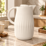 Crystal House Vacuum Jug 1.0L -Grey