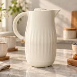 Crystal House Vacuum Jug 1.0L- Matt White