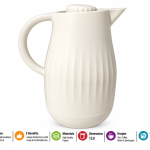Crystal House Vacuum Jug 1.0L- Matt White