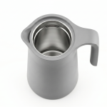 Crystal Vacuum Flask - Mid Grey Silver ) 1 * 12 ( 1 Liter) MS Department Store Oman