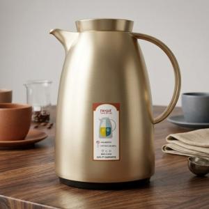 Regall 0.35Ltr. P/B Flask Matt Gold Chrome Body MS Department Store Oman