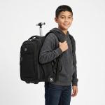WIRES 18" TROLLEY BACKPACK BLACK
