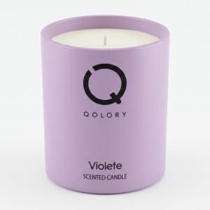 Qolory Violete Candle 120Gr MS Department Store Oman