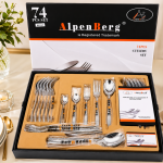 Alpen Berg Cutlery Set 74 Pcs CPBB149 MS Department Store Oman