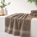 Spano Plain Bath Sheet 84X165 500Gsm Assorted Colours MS Department Store Oman