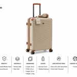Pierre Cardin Malaga Bayer Pc Trolley S   20 Beige MS Department Store Oman