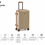 Pierre Cardin Malaga Bayer Pc Trolley S   26 Beige MS Department Store Oman